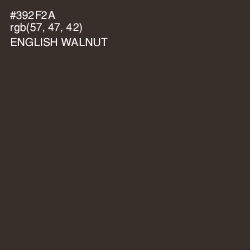 #392F2A - English Walnut Color Image